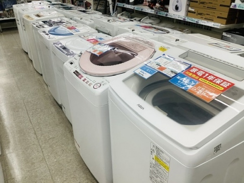 洗濯機の冷蔵庫