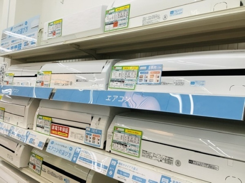 季節家電のエアコン