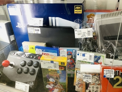 ゲーム機、ゲームソフトも販売、買取しております！！【春日部店