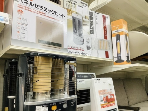暖房の季節家電