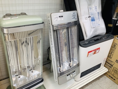 季節家電のファンヒーター