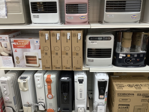 季節家電の暖房機器