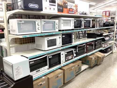 ガステーブルのトースター