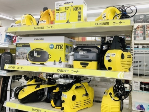 KARCHERの高圧洗浄機