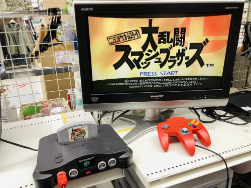 レトロゲームのNintendo64