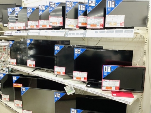 液晶テレビの冷蔵庫