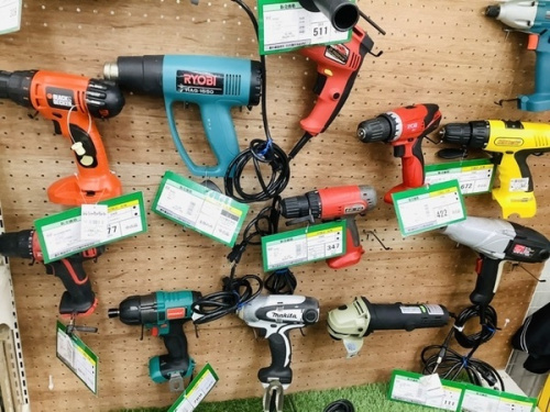 ブランドバッグの電動工具