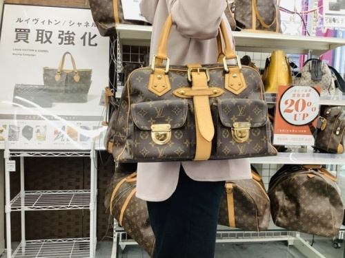 マンハッタン モノグラム ハンドバッグ ルイヴィトン正規品 ＊超