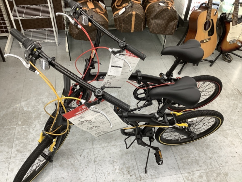 アウトドアの自転車