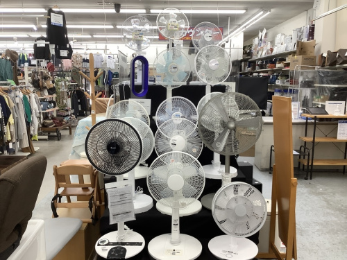 季節家電の扇風機