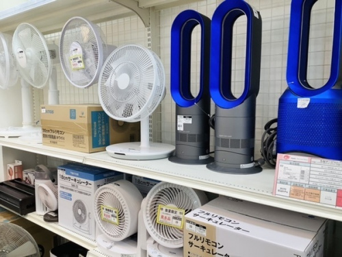 タワーファンの夏物家電