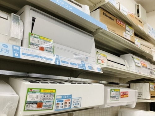 エアコンの夏物家電