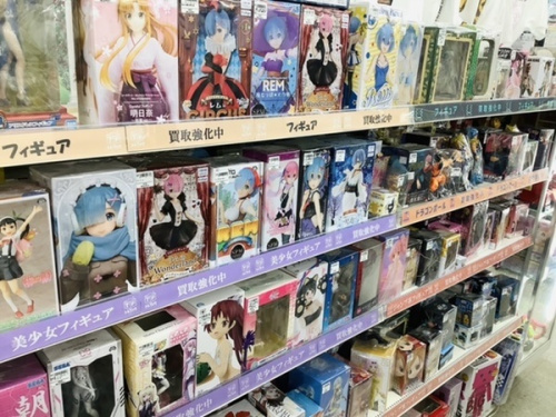 アニメフィギュアのキャラクターグッズ