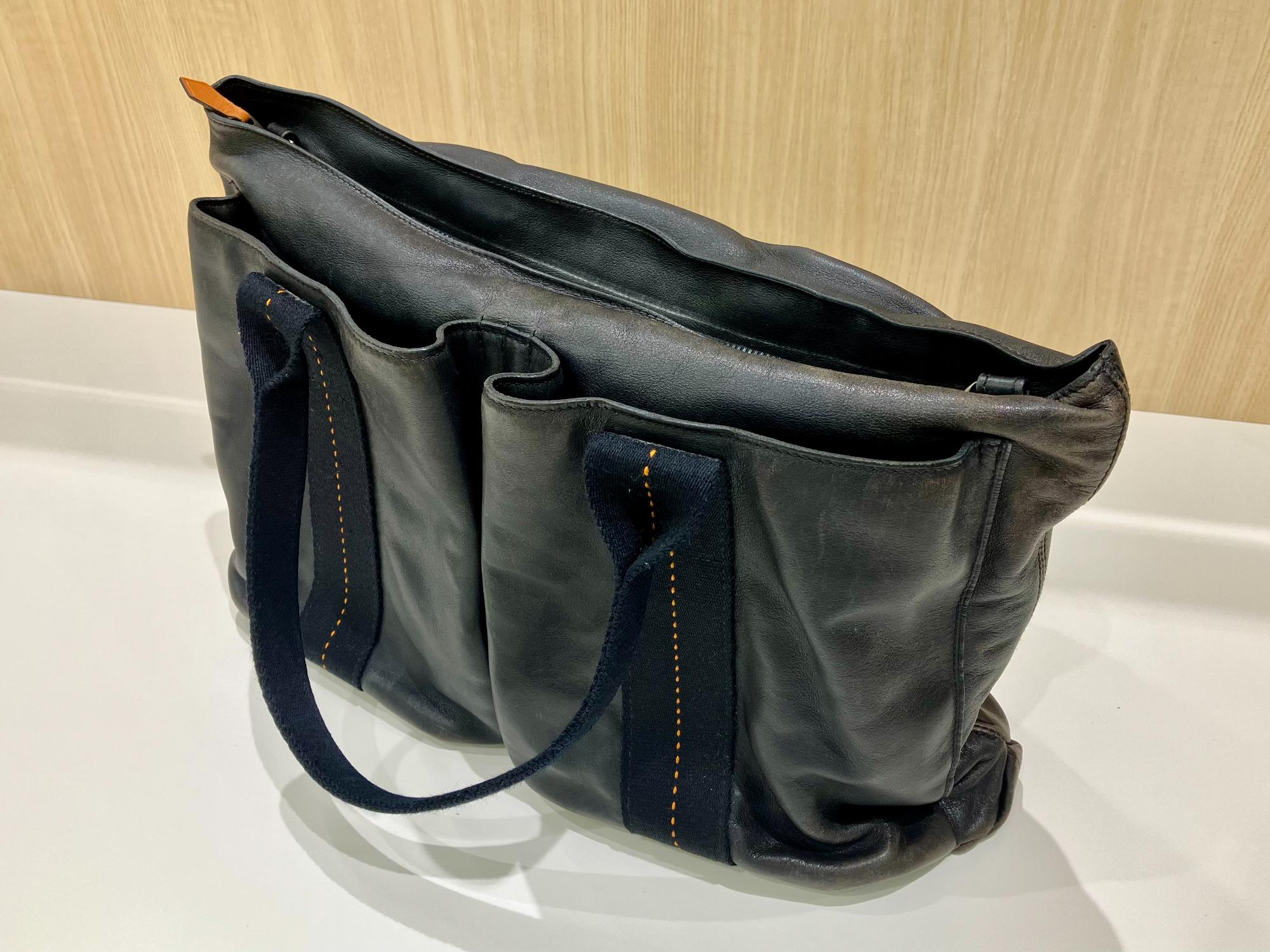 新入荷商品】 HERMES(エルメス) レザーバッグ キャラバンホリゾンタル
