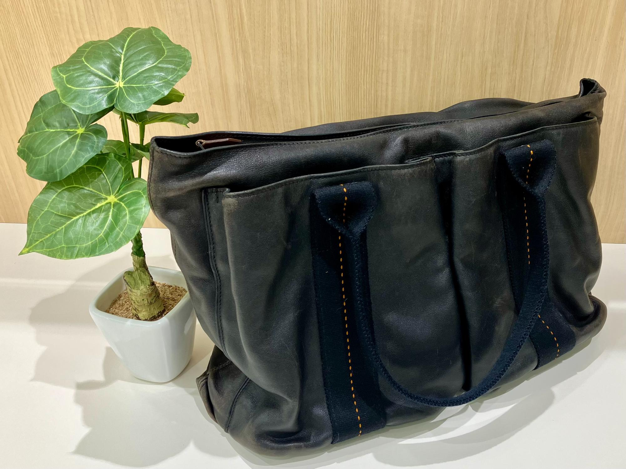 新入荷商品】 HERMES(エルメス) レザーバッグ キャラバンホリゾンタル