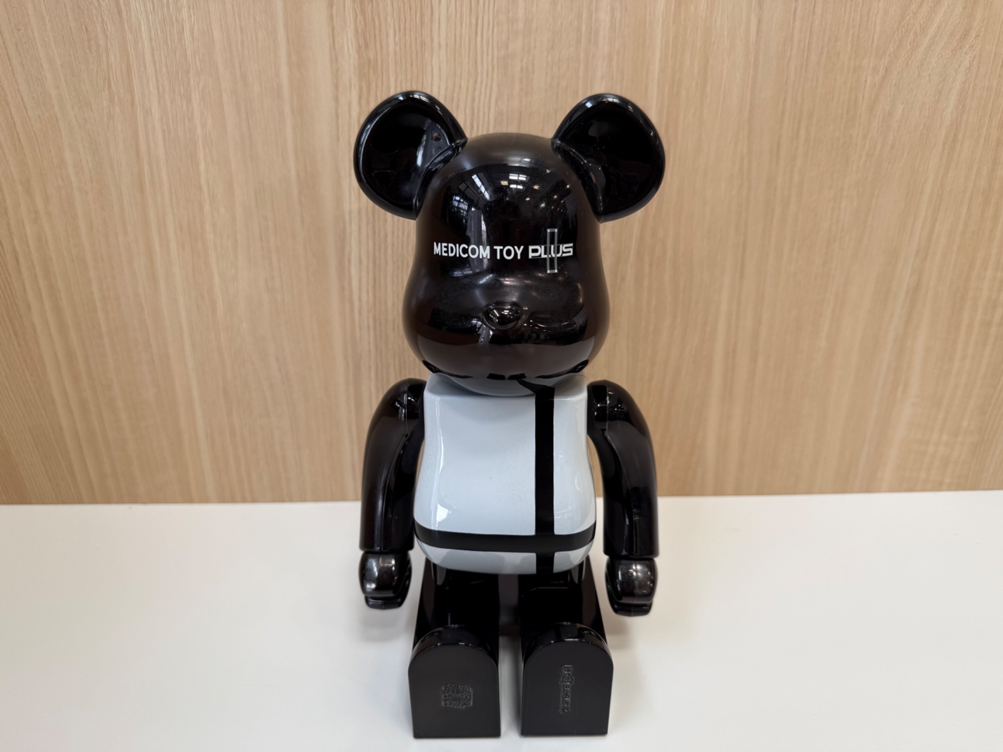 BE@RBRICK MEDICOM TOY PLUS BLACK CHROME
