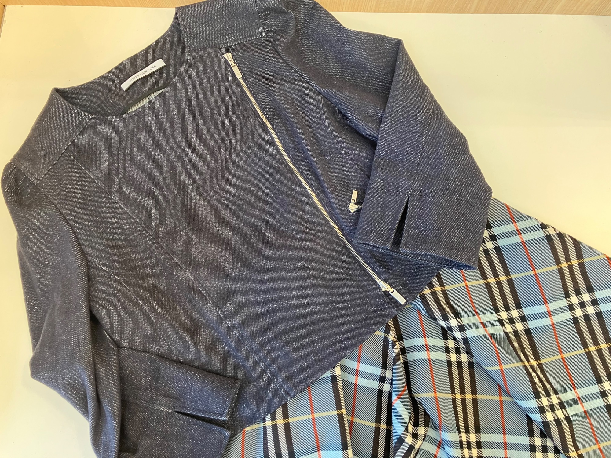 FOXEY NEW YORK デニムジャケット　38 FOXEY NEW YORK デニムジャケット38