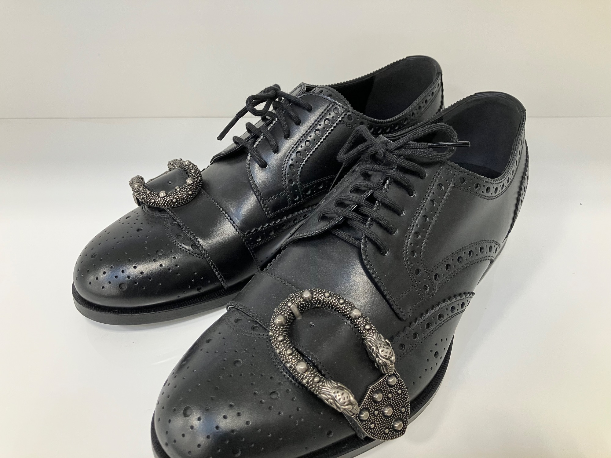 あ*様 希少 オールドGUCCI リアルオーストリッチ ドレスシューズブラック GUCCI(グッチ)からドレスシューズご紹介になります！｜2025年12月12日