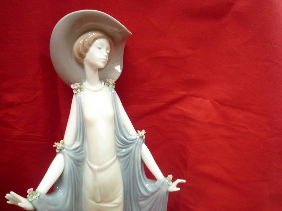 未使用　リヤドロ　モンテカルロの貴婦人 未使用リヤドロモンテカルロの貴婦人