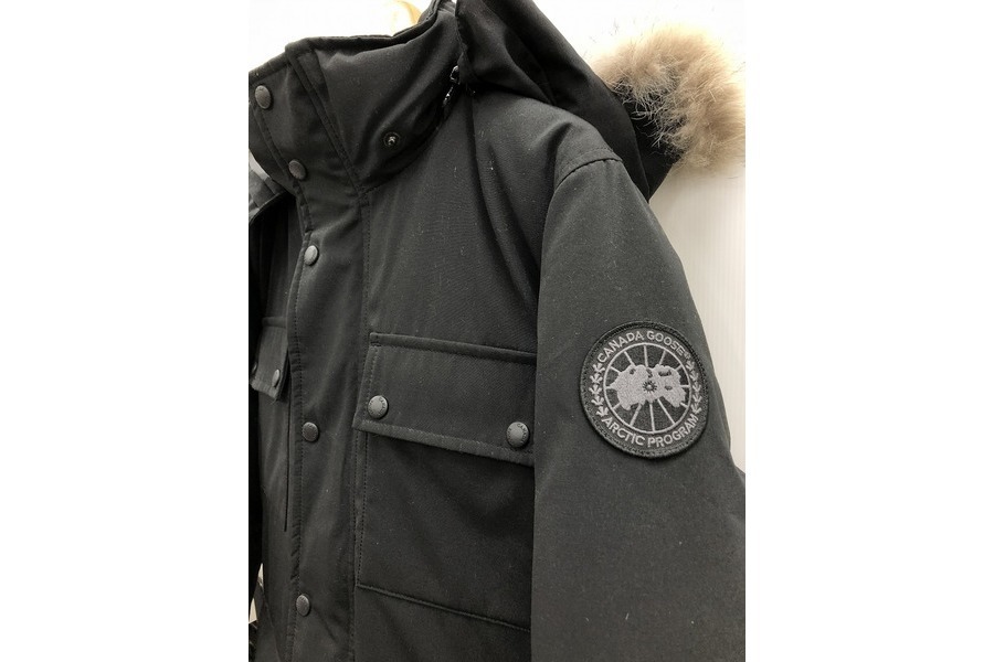 カナダグース バンクロフトBEAMS別注 ダウンジャケット 黒 Ｓ BEAMS（ビームス）CANADA GOOSE / Jasper Parka Heritage