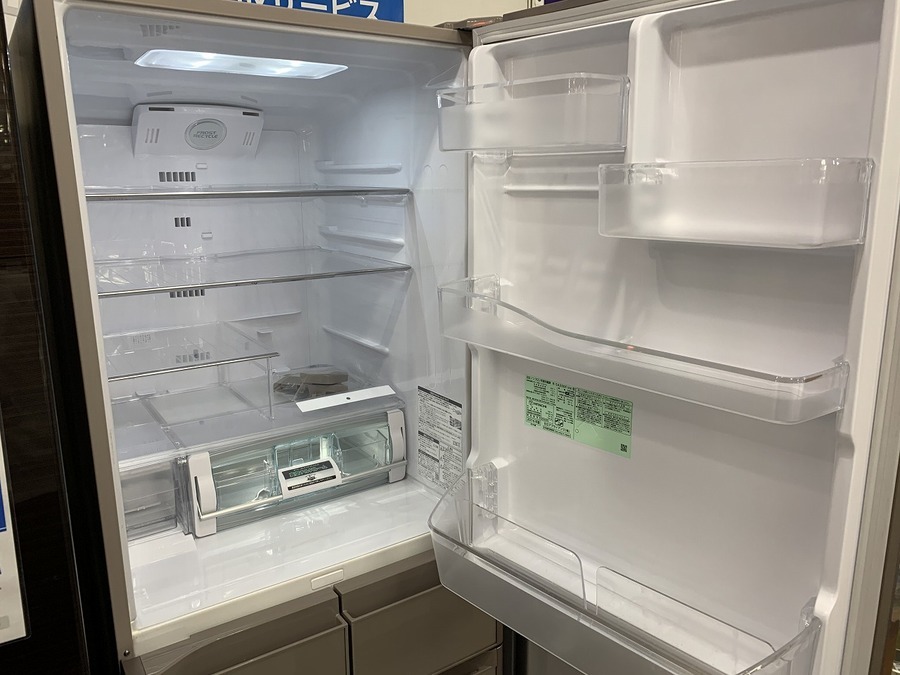 取付無料！高性能日立おしゃれインテリア5ドア2023年製冷蔵庫！洗濯機 ファミリーサイズ！HITACHI（日立）の5ドア冷蔵庫を新入荷致し