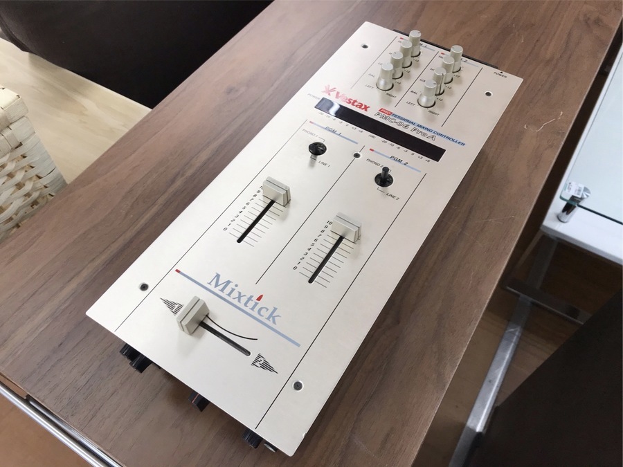 DJ機材第二弾Vestax！】DJ諸君 Coming Soon！スクラッチミキサーPMC