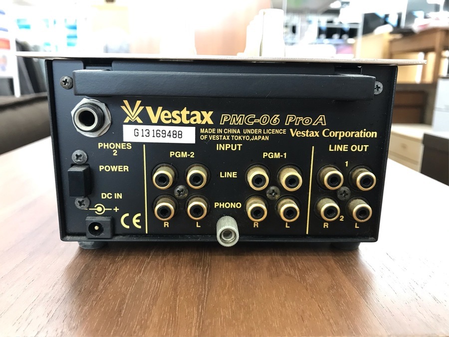 DJ機材第二弾Vestax！】DJ諸君 Coming Soon！スクラッチミキサーPMC