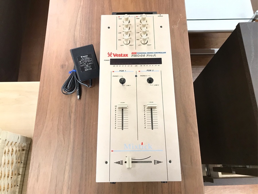 DJ機材第二弾Vestax！】DJ諸君 Coming Soon！スクラッチミキサーPMC