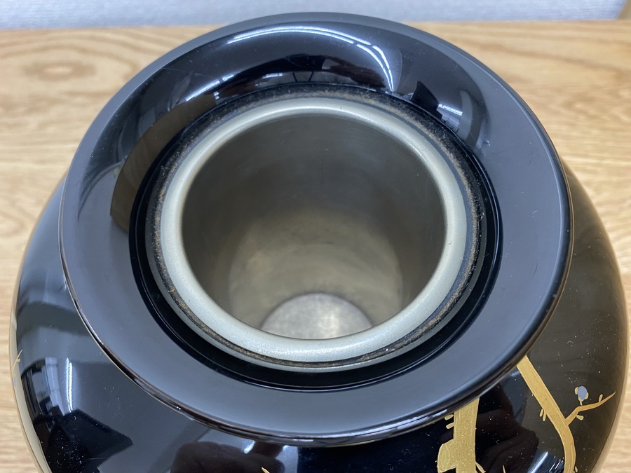 珍しい】『象彦』尾長鶏蒔絵花瓶が買取入荷！｜2021年11月08日