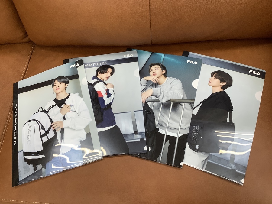 アイドルグッズ買取強化中！BTS×FILAのクリアファイルが買取入荷