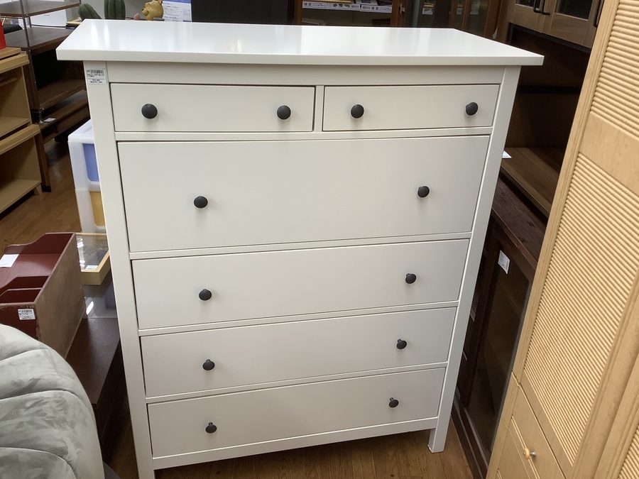 値下げ！IKEA ヘムネス　チェスト IKEA/イケア/通販】HEMNES ヘムネス チェスト（引き出し×6）, ホワイト