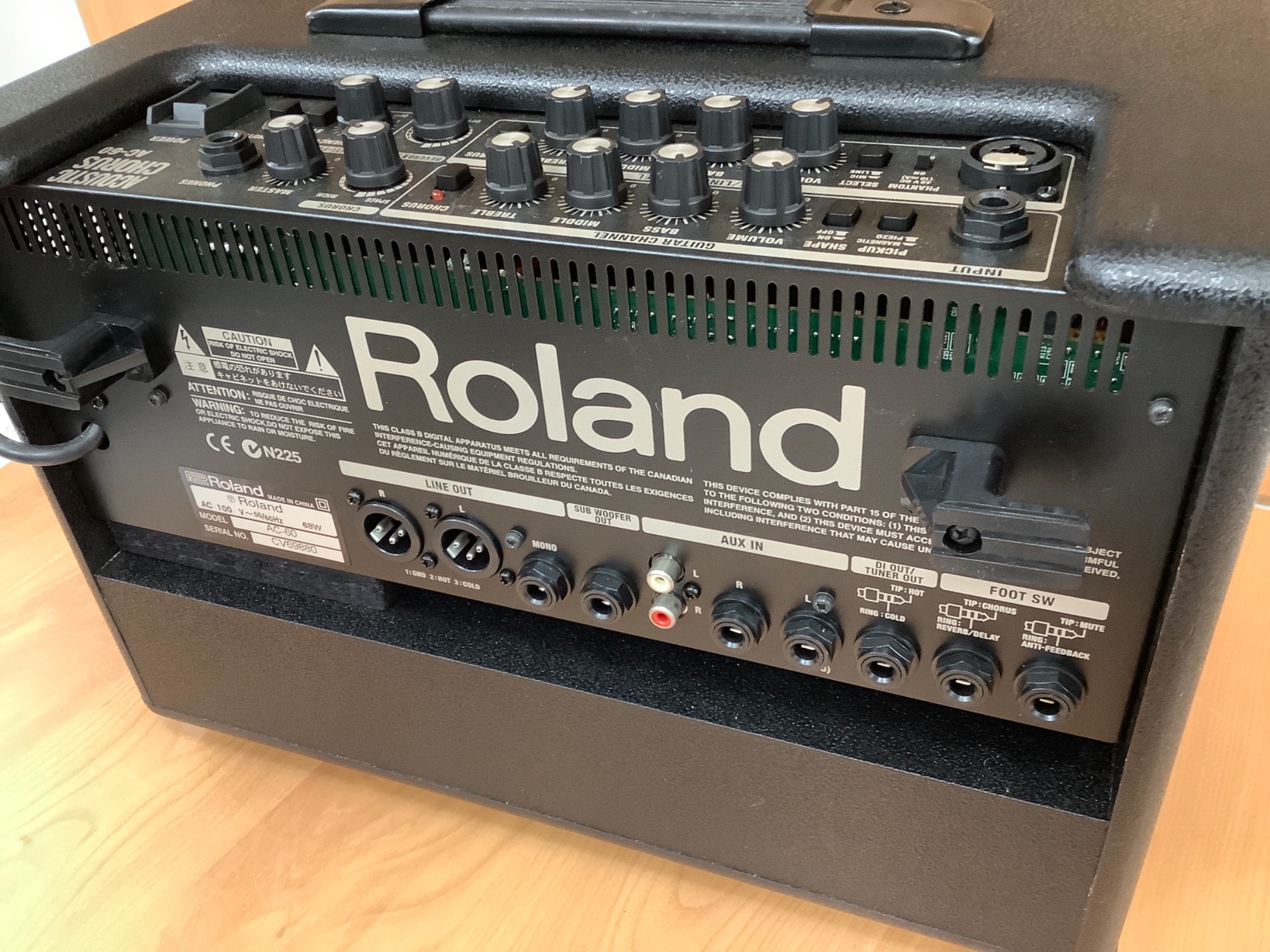 高音質！！】ROLAND(ローランド) アコースティックギターアンプ 【AC