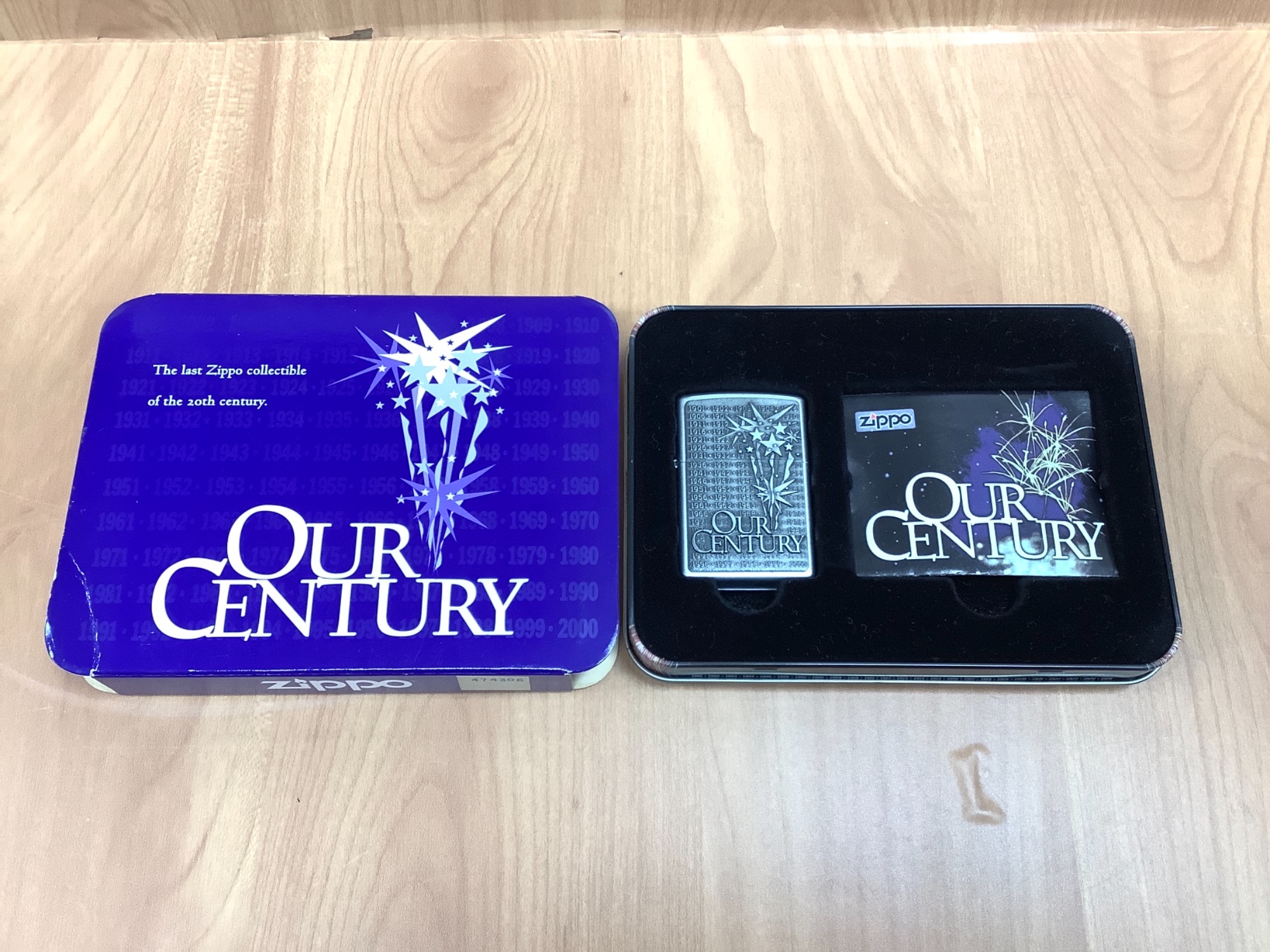 世界15万個限定！】20世紀記念 ZIPPO OURCENTURYが入荷致しました