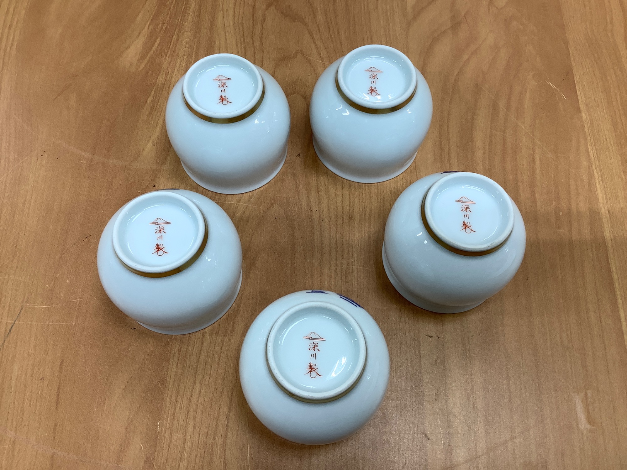 宮内庁御用達】深川製磁より ブルーチャイナ 1900年 巴里万国