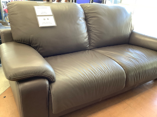 オシャレな総革ソファ！】FALIO JAPAN ACE より二人掛け 総革ソファ が