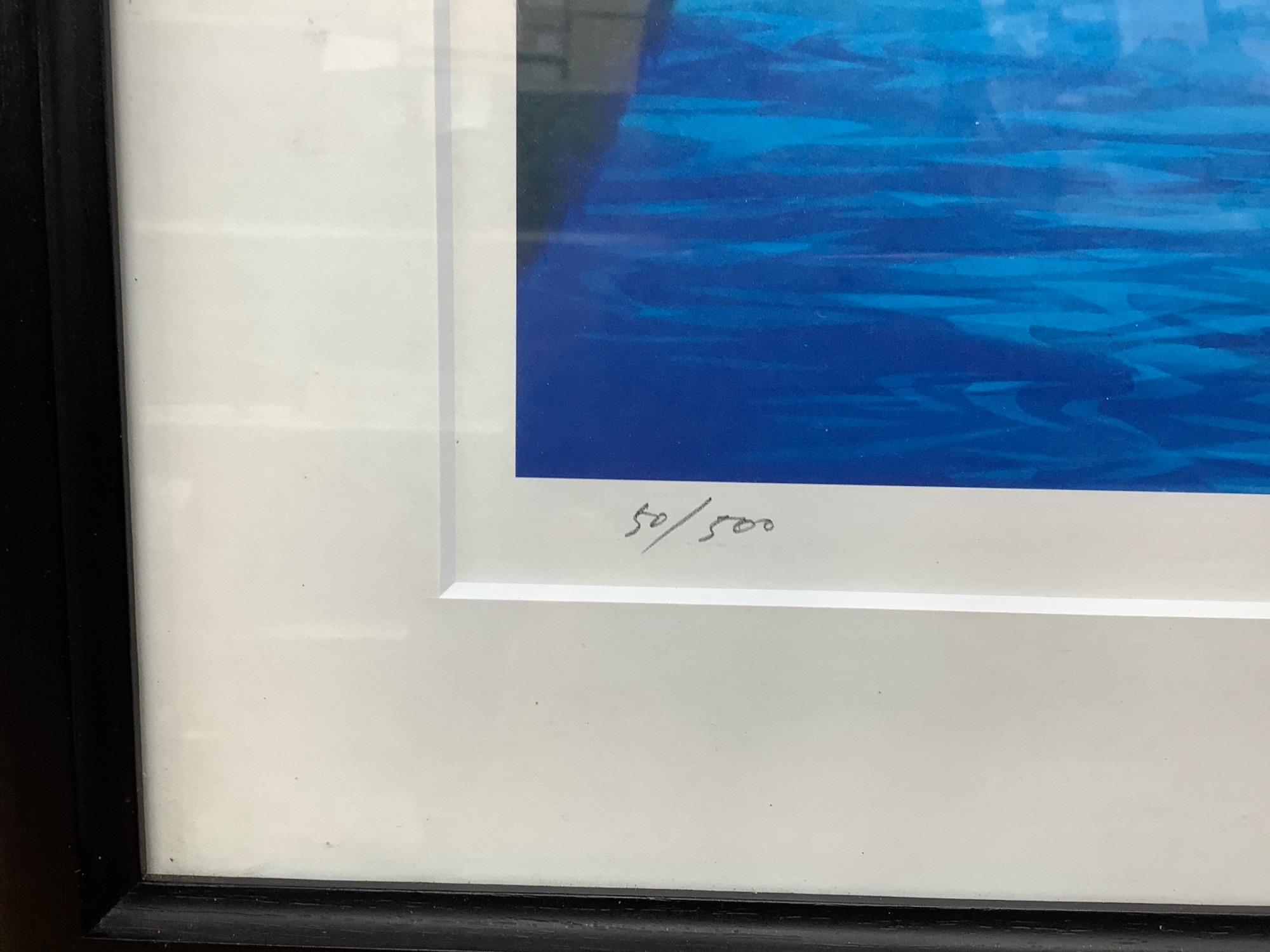 藤城清治　版画　めがね橋　最終値下げ 100歳記念 藤城清治版画展 ～生きるよろこび～」伊勢丹新宿店