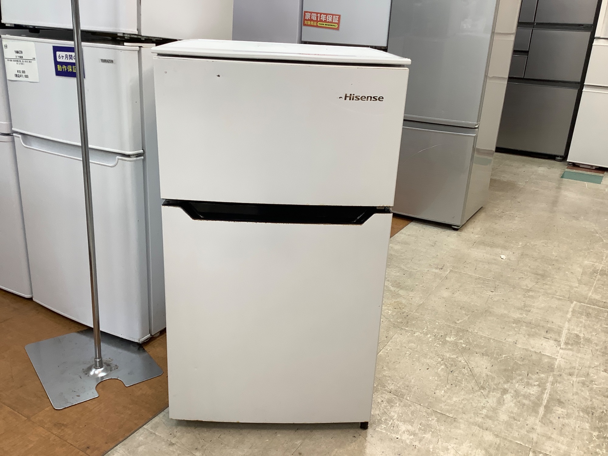 HISENSE 2ドア冷蔵庫 AR-975E 93L 2022年製 激安冷蔵庫あります！！】 Hisense（ハイセンス）2ドア冷蔵庫 が