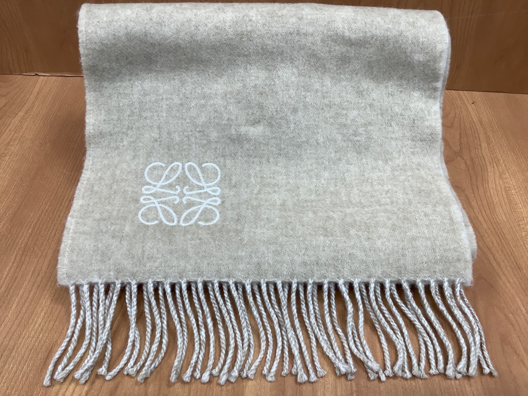 LOEWE / ロエベ | ウール混 カシミヤ シグネチャー エンボス加工