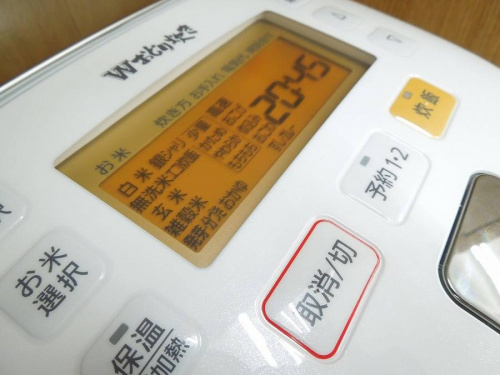Panasinicの炊飯器