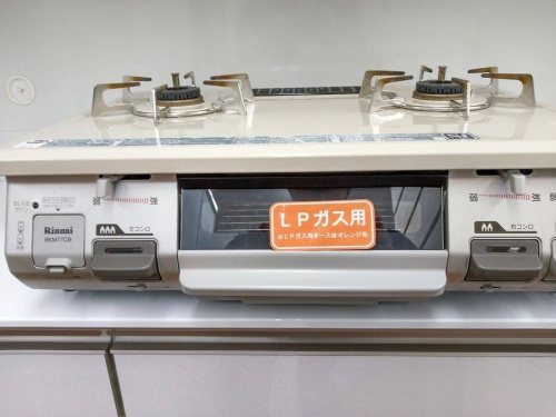 ガステーブルのRinnai