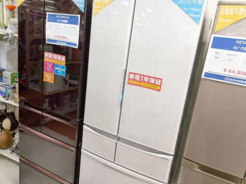 冷蔵庫の6ドア冷蔵庫