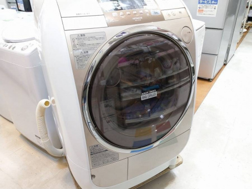 HITACHIのドラム式洗濯機