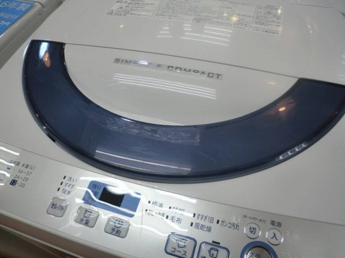 生活家電の洗濯機