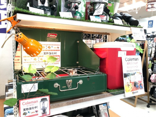 snow peakのコールマン