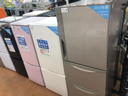 生活家電の冷蔵庫