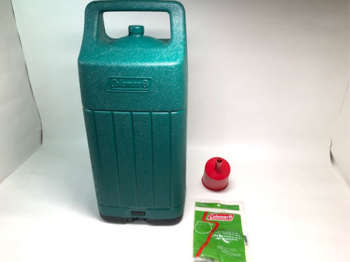 中古 ガソリンランタンのコールマン