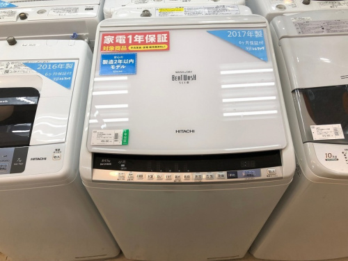家事家電の洗濯機
