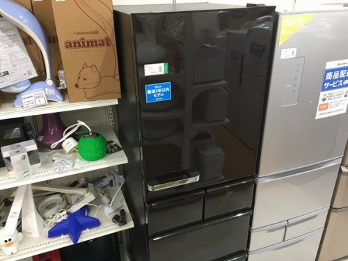 生活家電の冷蔵庫