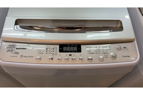 洗濯乾燥機の簡易乾燥機能付洗濯機