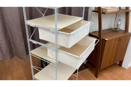 ユニットシェルフの無印良品